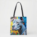 Recherche de pitbull tote bags Dog