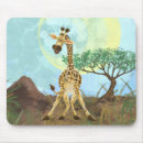 Recherche de tête girafe tapis souris Safari