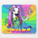 Recherche de mousepad féerique tapis souris Fleurs