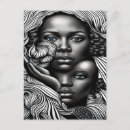 Recherche de abstrait noir et blanc cartes postales Élégant