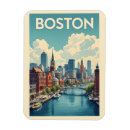 Recherche de boston le massachusetts refrigérateur magnets Paysage urbain