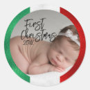 Recherche de noël italien autocollants Drapeau