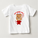 Recherche de noël drôle bébé tshirts Rouge