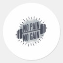 Recherche de no pain no gain autocollants Haltérophilie