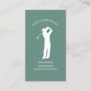 Recherche de professeur de golf cartes visite Professionnel