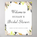 Recherche de floral bridal shower sign posters Vintage