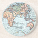 Recherche de monde antique dessous de verres Globe