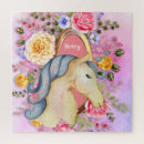 Recherche de licorne puzzles Tendance
