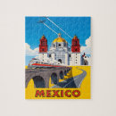 Recherche de mexique puzzles Vintage