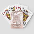 Recherche de roses vintages jeux de cartes Floral