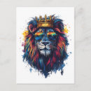 Recherche de lionne cartes postales Roi
