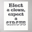 Recherche de clown drôle posters Typographie