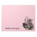 Recherche de flamant rose blocsnotes Personnalisation