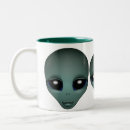 Recherche de alien tasses Sci fi