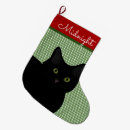 Recherche de chat noir chaussette de noël Chaton