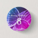 Recherche de beau pourpre badges Bleu