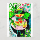 Recherche de poisson rouge vœux cartes Peinture