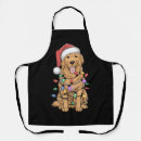 Recherche de golden retriever tabliers Xmas