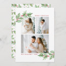 Recherche de houx et baies vœux cartes Moderne