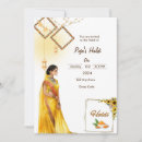 Recherche de haldi invitations Indien