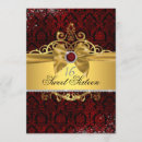 Recherche de damask 16ans anniversaire invitations Sweet sixteen