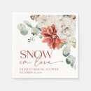 Recherche de neige serviettes Rouge