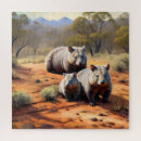 Recherche de wombat puzzles Marsupial
