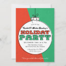 Recherche de fête de vacances moderne invitations Vintage