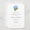 Recherche de hydrangea invitations Bleu