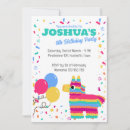 Recherche de pinata invitations Coloré