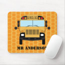 Recherche de autobus scolaire tapis souris Chauffeur de bus