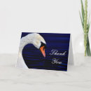 Recherche de le cygne vœux cartes Blanc