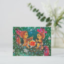 Recherche de écureuil de noël cartes postales Rétro