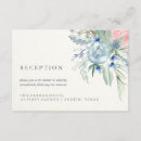 Recherche de bleu sérénité invitations Floral