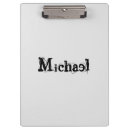 Recherche de monogramme moderne porte blocs Blanc