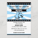 Recherche de boxe anniversaire invitations Garçon