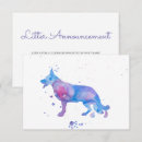 Recherche de chien berger allemand invitations Aquarelle