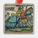 Recherche de chevalier médiéval à cheval ornements Monte