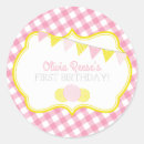 Recherche de limonade autocollants Anniversaire d'été