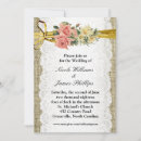 Recherche de toile de jute mariage invitations Dentelle