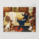 Recherche de fille de chien cartes postales Victorien