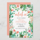 Recherche de luau hawaïen 16ans anniversaire invitations Été
