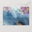 Recherche de bleu marine et aqua invitations Aquarelle