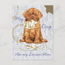 Recherche de dogue de bordeaux cartes postales Chiot