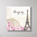Recherche de tour eiffel rose art Bonjour