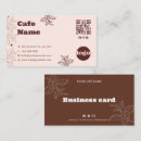 Recherche de expresso cartes visite Barista