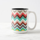 Recherche de chevron jaune tasses Zigzag