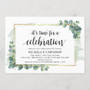 Recherche de répétition dîner invitations Eucalyptus