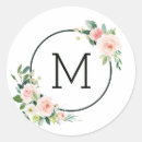 Recherche de blush rose autocollants Monogramme