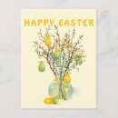 Recherche de oeuf pâques coloré cartes postales Vert
